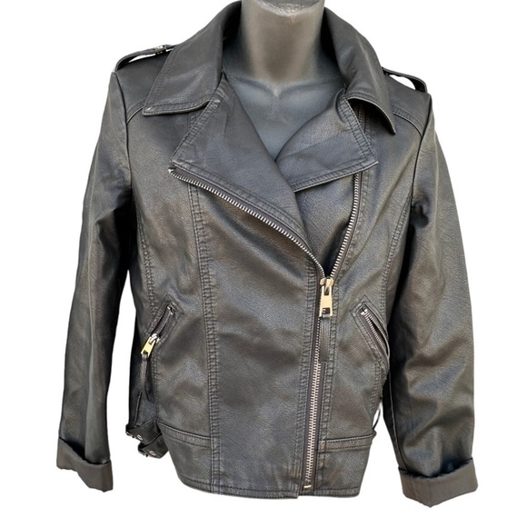 Cielo Jackets & Blazers - CIELO 1985 Outwear Faux Leather Jacket